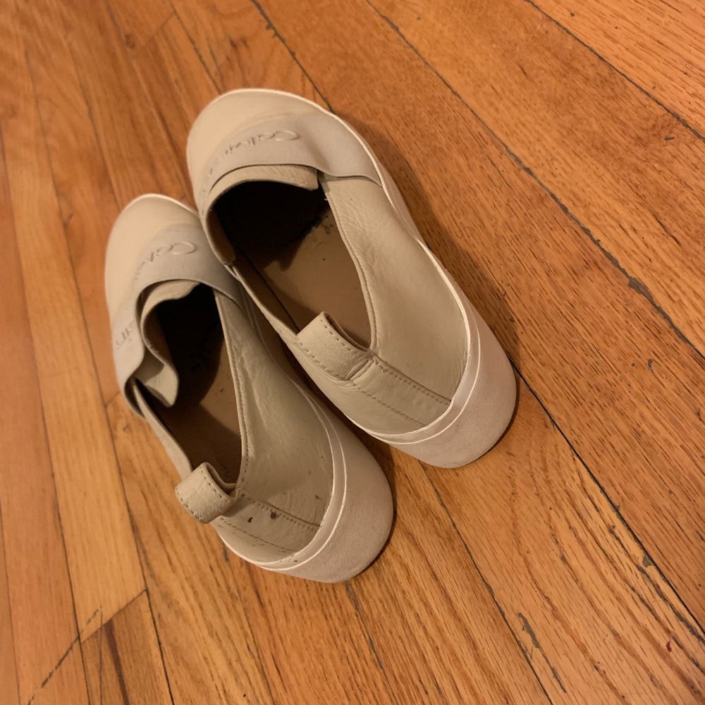 Beige/Gray Slides - Picture 2 of 3